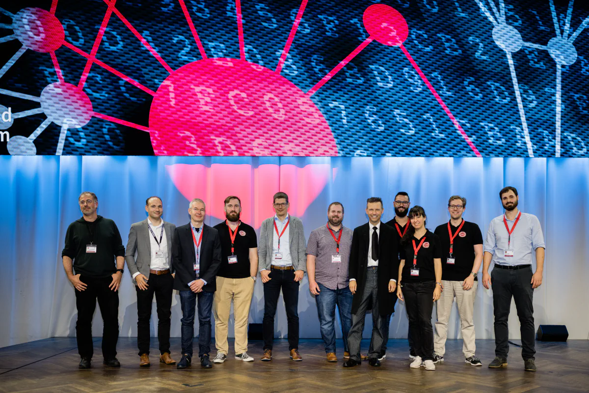 A group photo of the Swiss Cyber Storm organizers